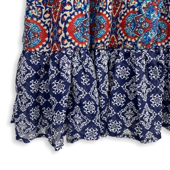 Speechless Junior sleeveless Boho print dress size Small - Picture 3 of 8